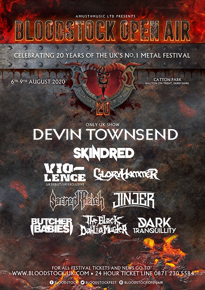 BLOODSTOCK REVEALS FIRST HEADLINER AND MORE… - All About The Rock