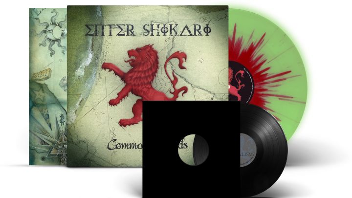 Enter Shikari ‘Common Dreads (10th Anniversary Edition)’ limited edition green glow in the dark with red splatter vinyl