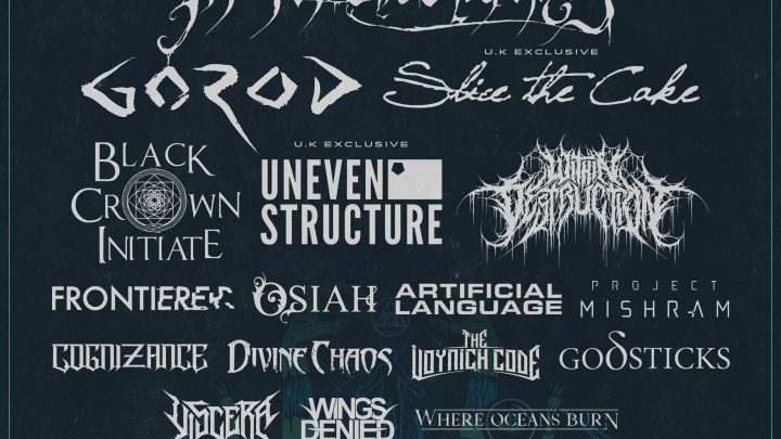 UK TECH-FEST announces Fit For An Autopsy, Gorod, Slice The Cake and 17 more for 2020  2nd-6th July 2019 at the Newark Showground