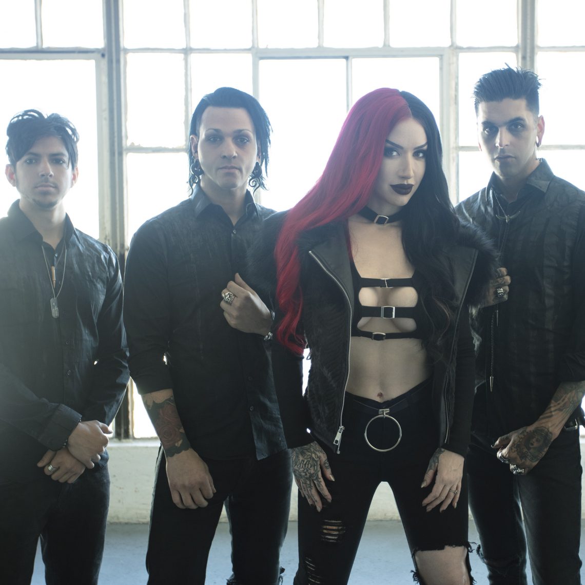 NEW YEARS DAY Release New Lyric Video For “Skeletons”; Kick Off First UK & European Headline Tour