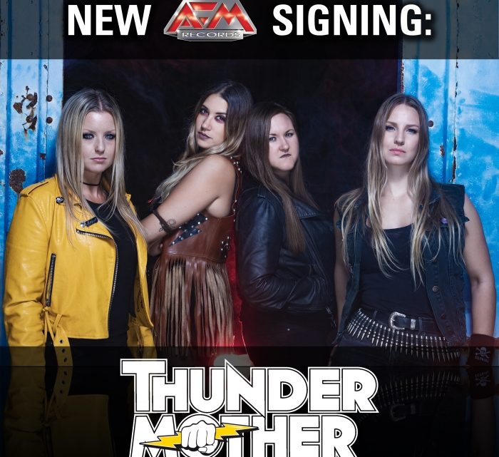 THUNDERMOTHER sign to AFM records, announce support to ROSE TATTOO on their upcoming European tour.