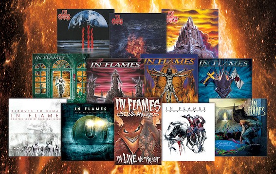 IN FLAMES  Enter worldwide partnership with Nuclear Blast for iconic back catalogue