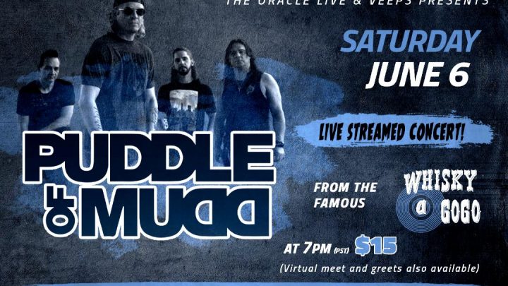 Puddle of Mudd – LIVE STREAM CONCERT JUNE 6TH