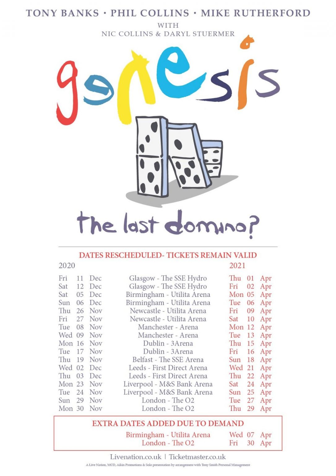 genesis last tour 2021