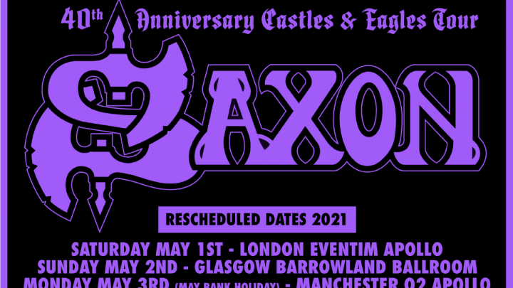SAXON – Postpone UK Shows Till 2021