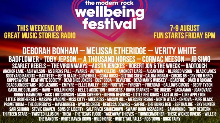 100 BANDS STEP UP FOR GREAT MUSIC STORIES’ WELLBEING RADIO FESTIVAL THIS WEEKEND