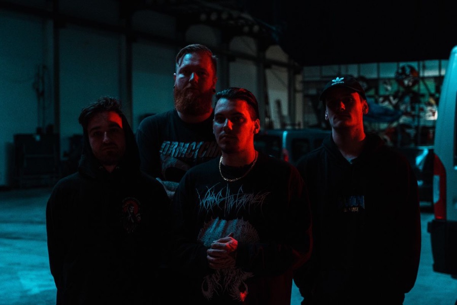 Distant drops bloodstained, down-tempo/deathcore single/video, “Human Scum”;