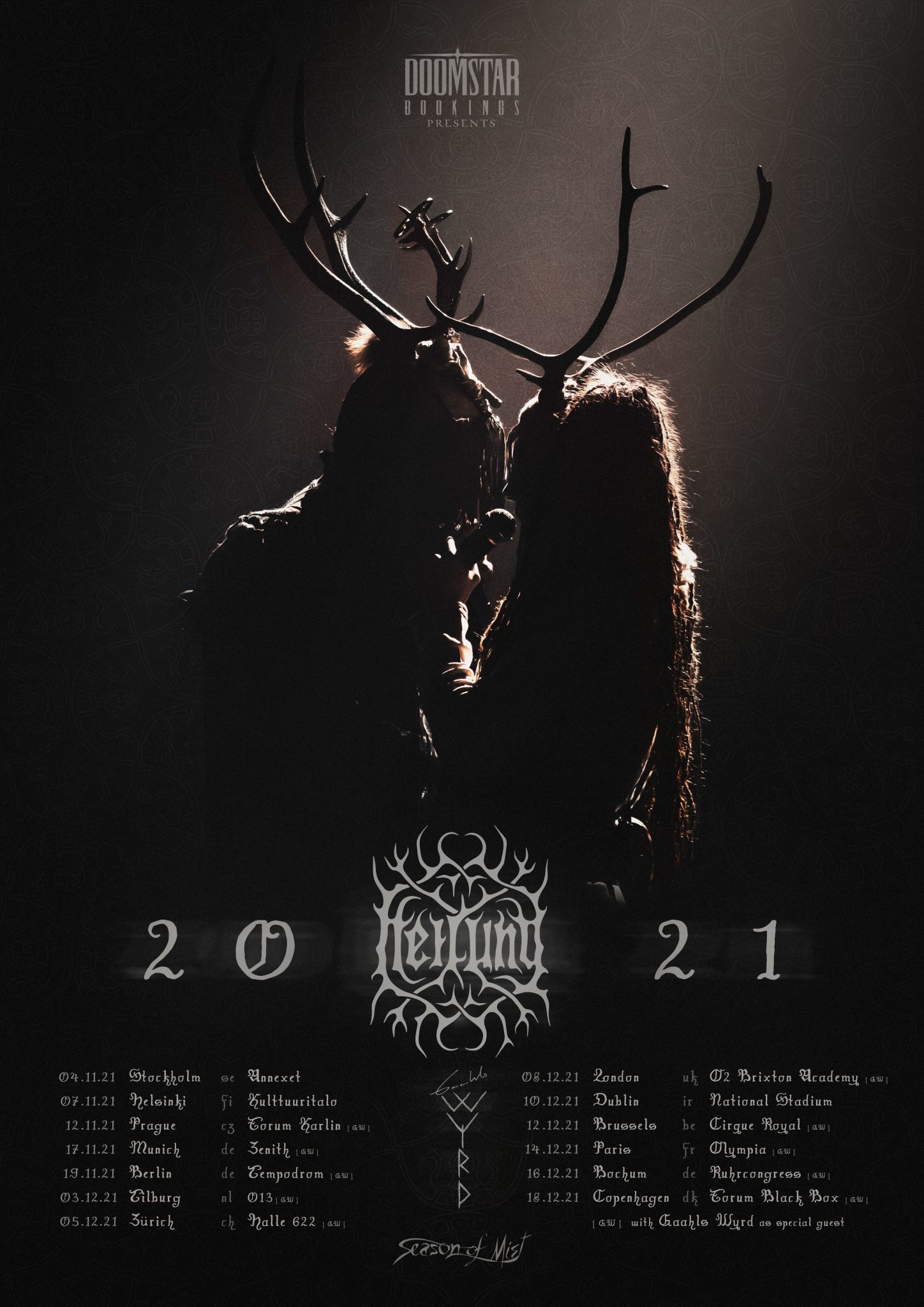 HEILUNG announce European tour dates for 2021 All About The Rock