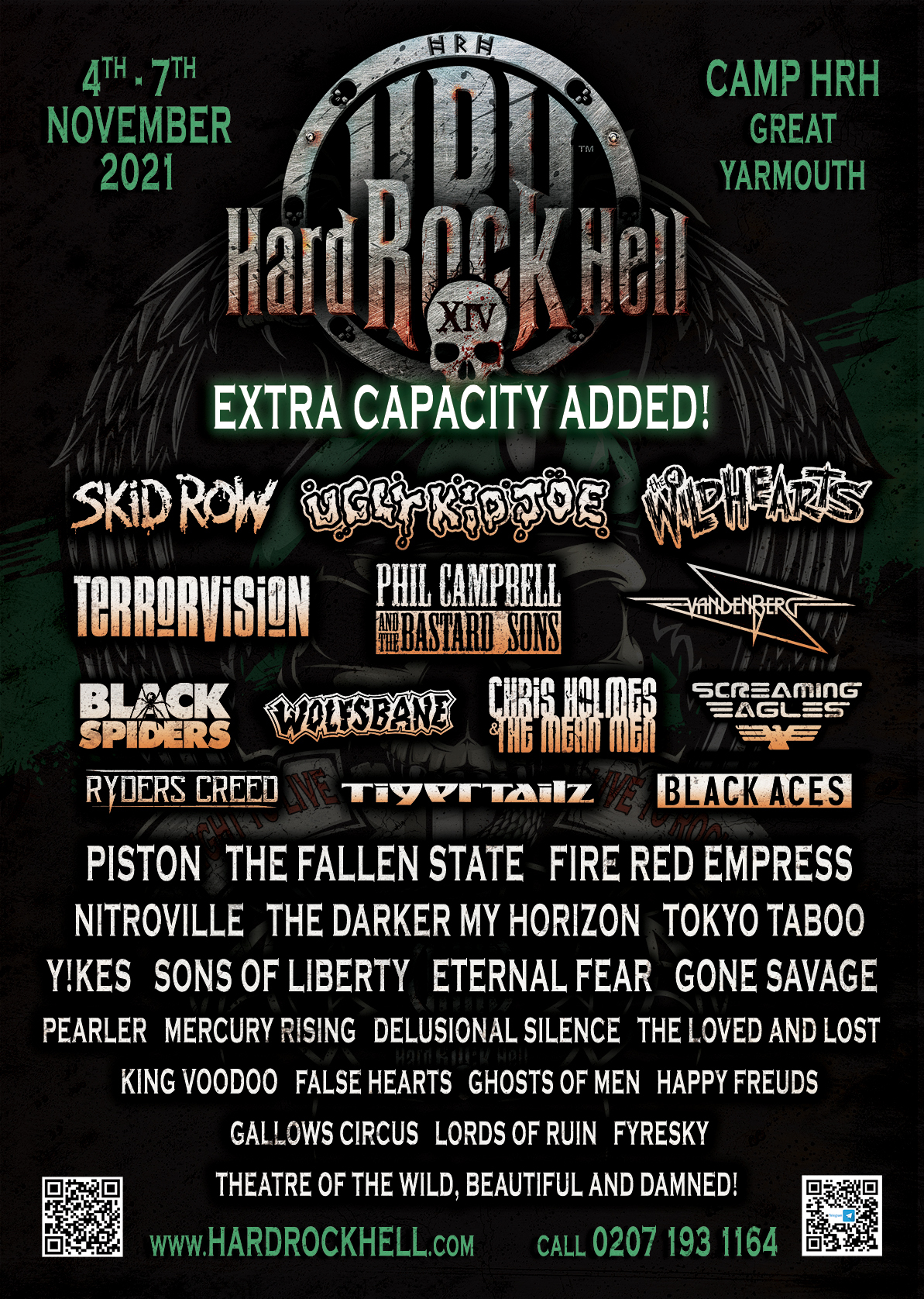 HRH Unveil More Bands for Rescheduled Hard Rock Hell XIV - All About ...