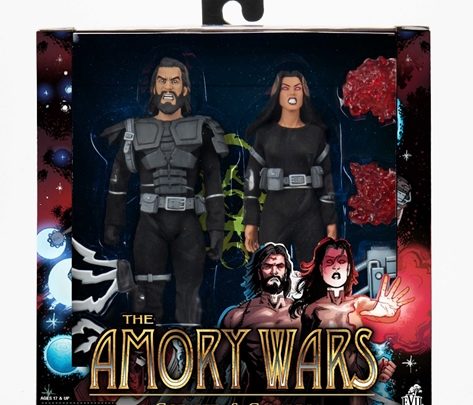 COHEED AND CAMBRIA launch The Amory Wars action figures with NECA