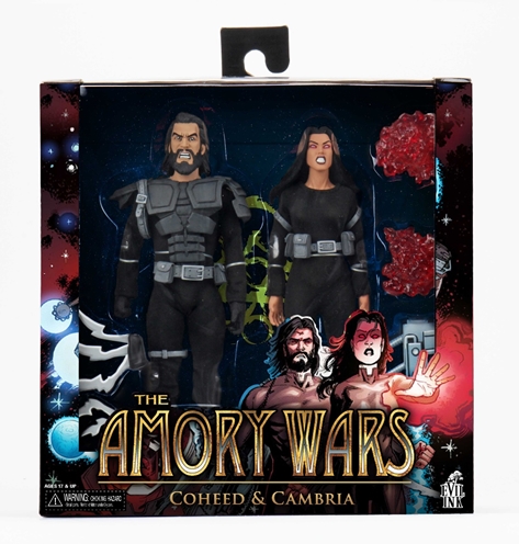 COHEED AND CAMBRIA launch The Amory Wars action figures with NECA
