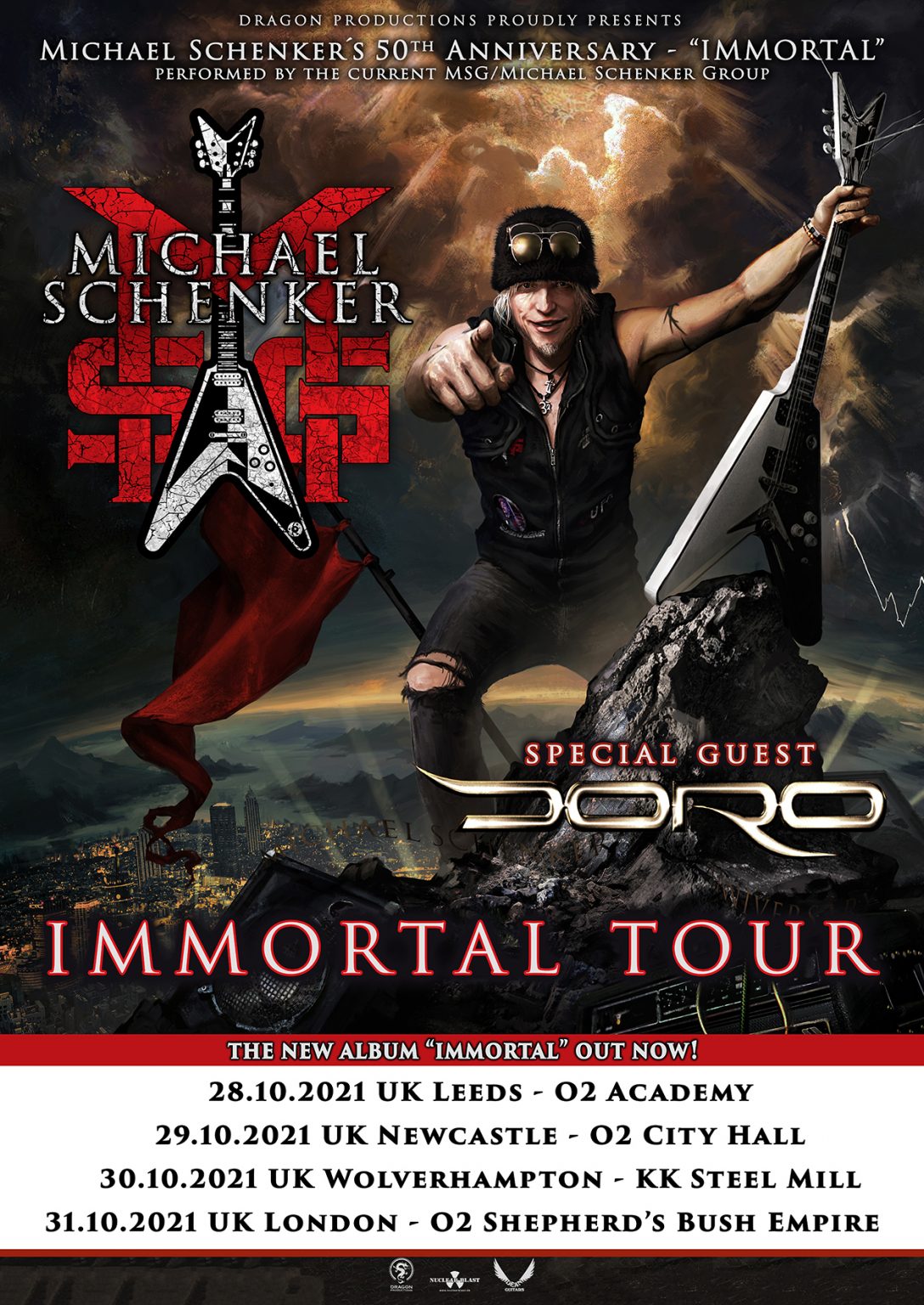 michael schenker group tour dates