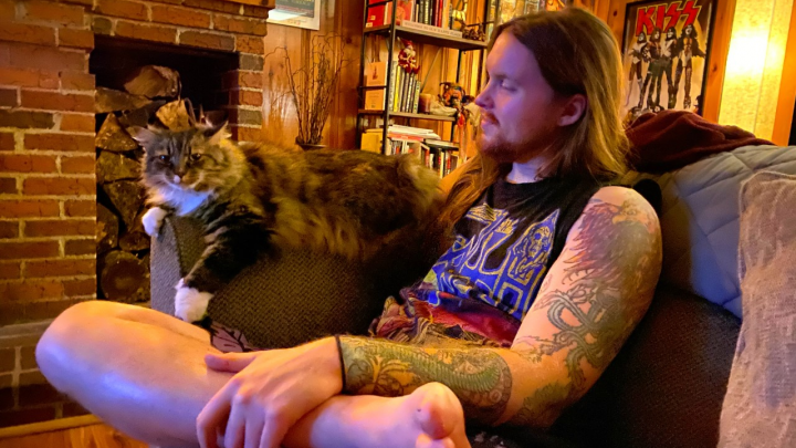 Reece Scruggs of Havok introduces his cat Jani