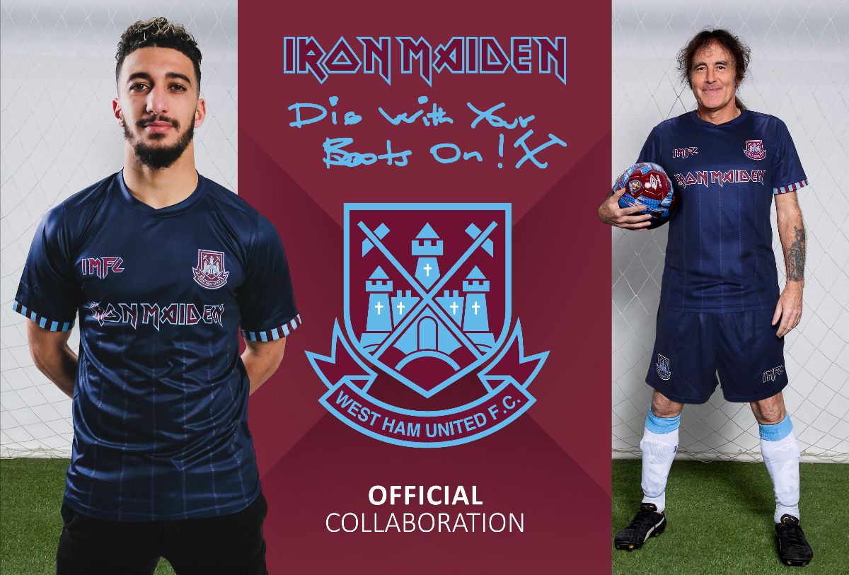 iron maiden west ham kit