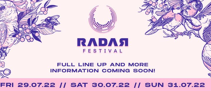 RADAR FESTIVAL postpones to 2022