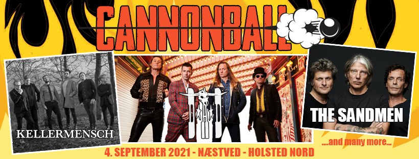 D-A-D headlines the biggest outdoor rockfestival in Scandinavia in 2021 – Cannonball!