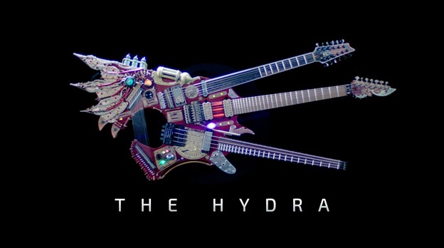 STEVE VAI AND IBANEZ REVEAL THE HYDRA  Garson Yu Directed Video Captures The Mythical Aura of This One-Of-A-Kind Instrument