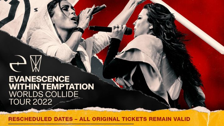 Evanescence And Within Temptation Announce Rescheduled Dates For Their ‘Worlds Collide’ Tour