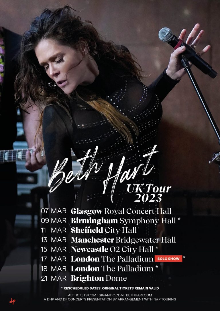 beth hart tour cancelled