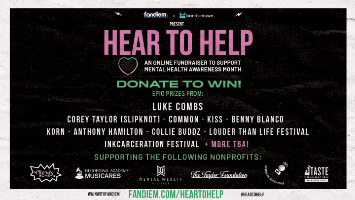 KISS, Luke Combs, Common & more launch mental health charity initiative