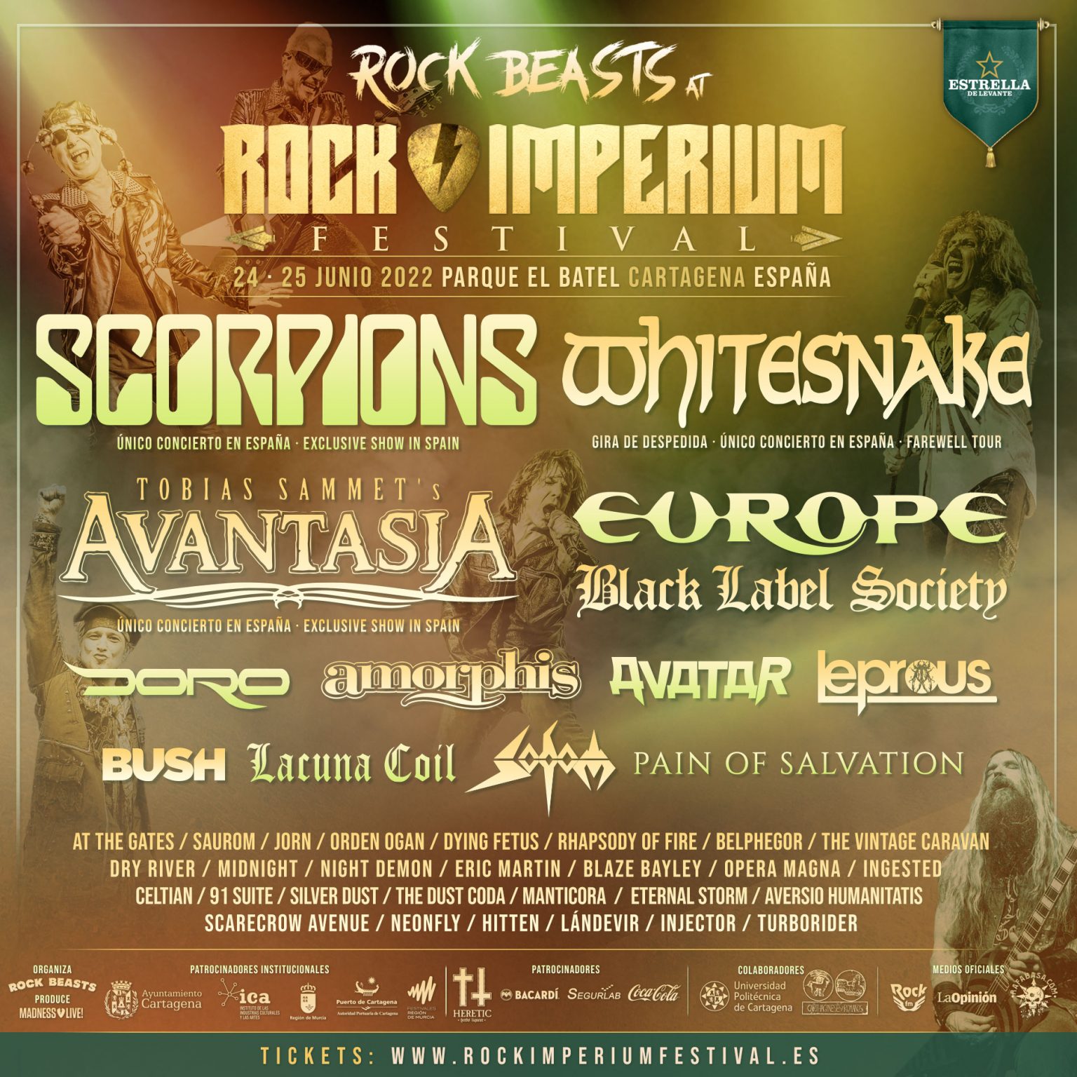 Rock Imperium Festival Announce 2022 Schedules - All About The Rock