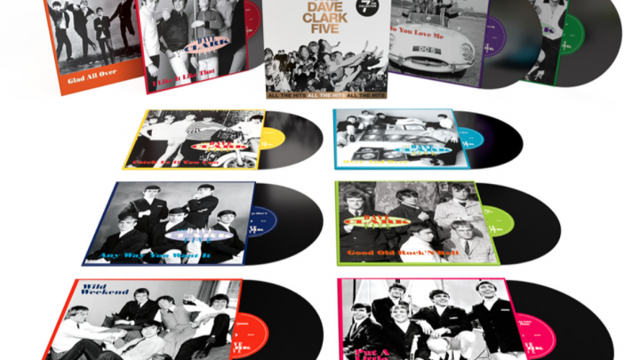 THE DAVE CLARK FIVE  ANNOUNCE ‘ALL THE HITS – THE 7” COLLECTION’  NEW 7” VINYL BOXSET OF THEIR BIGGEST SELLING HITS  AVAILABLE 28TH OCTOBER VIA BMG