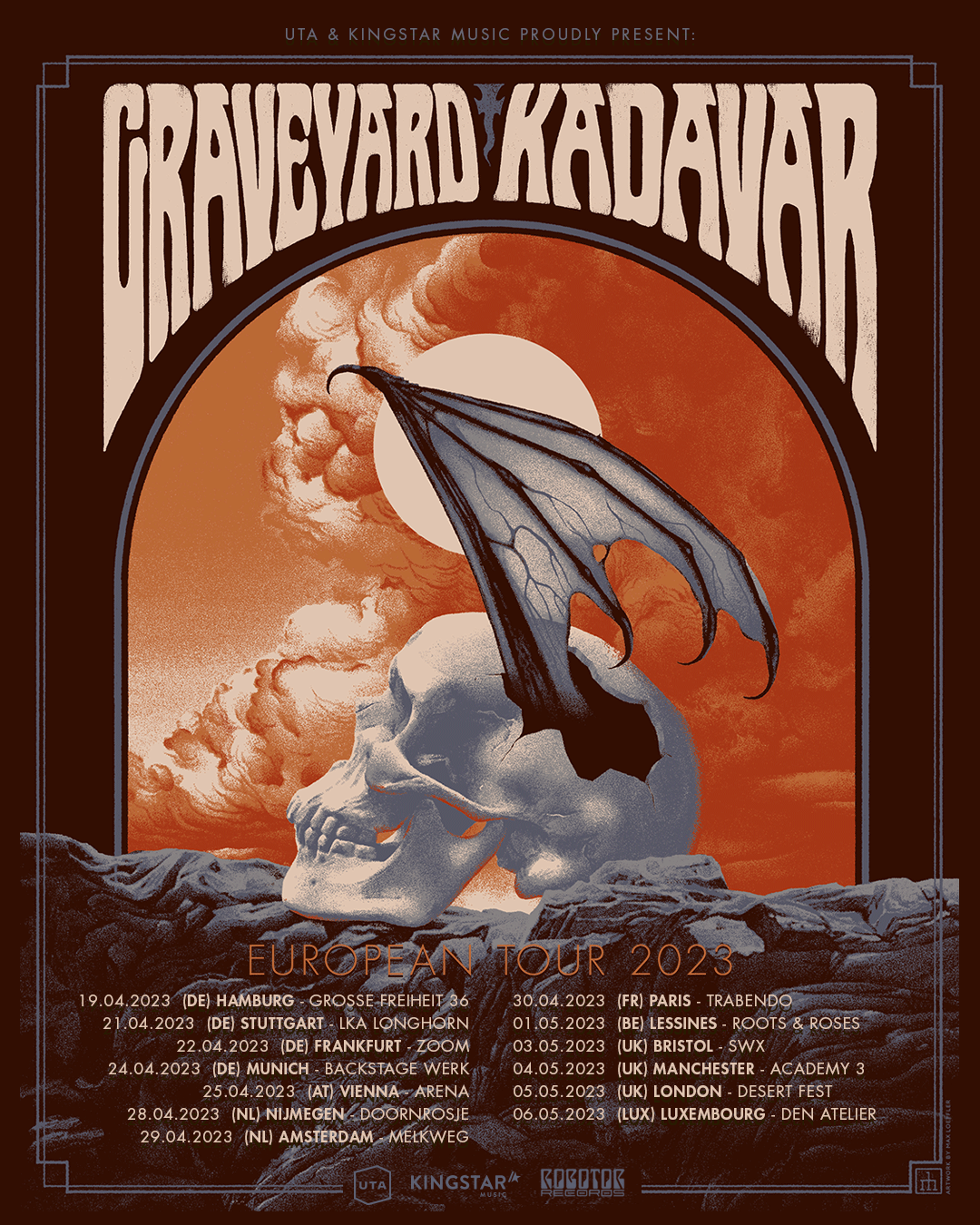 graveyard tour dates