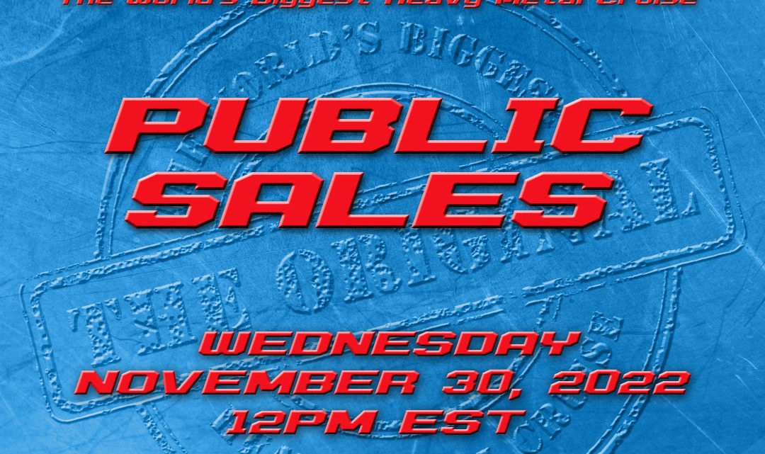 Public Sales Date Announced for 70000TONS OF METAL 2023