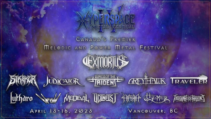 Hyperspace MetalFest (Vancouver, BC) Announces 2023 Full Lineup w/ More Bands Added!