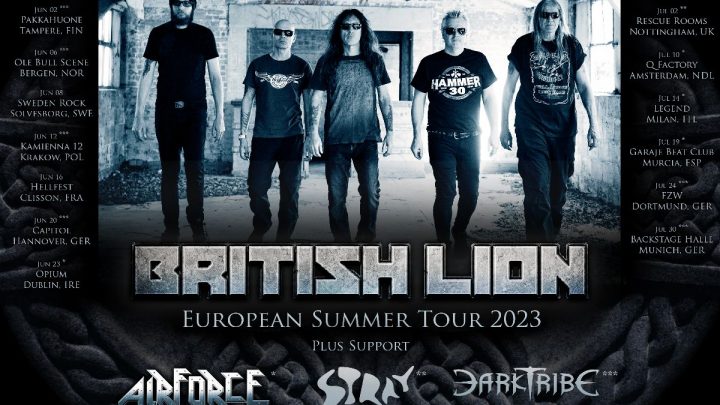 British Lion announce UK & European summer tour