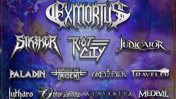 Hyperspace MetalFest (Vancouver, BC) Adds GRAVESHADOW To 2023 Full Lineup w/ Exmortus, Striker, Riot City, Judicator and more!