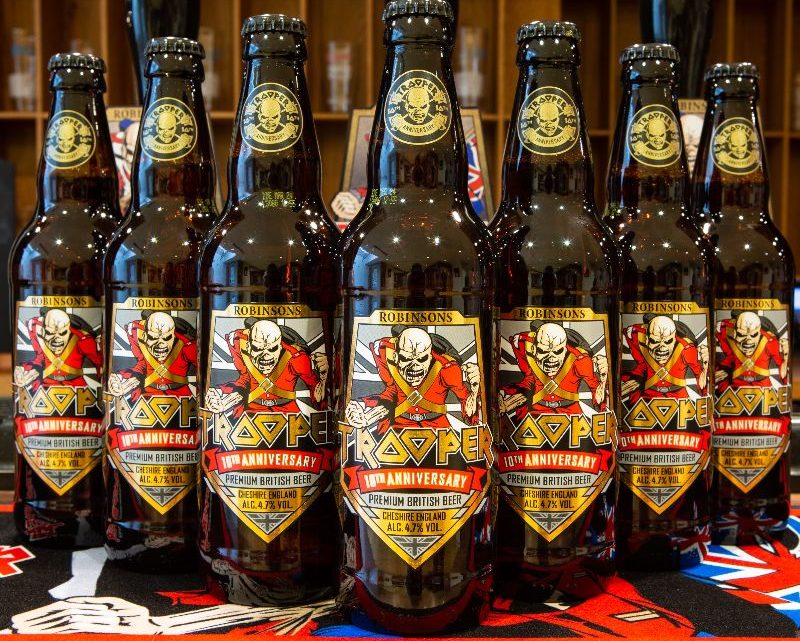 IRON MAIDEN AND ROBINSONS BREWERY’S TROOPER BEER CELEBRATES ITS TENTH BIRTHDAY