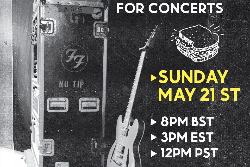 Foo Fighters share new track ‘Under You’ & announce free global streaming event on Sunday May 21st…