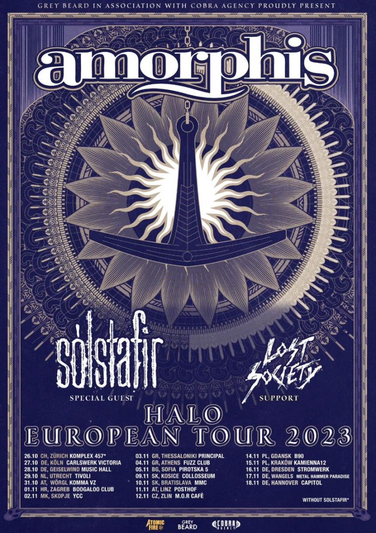 SÓLSTAFIR announce European tour with AMORPHIS All About The Rock