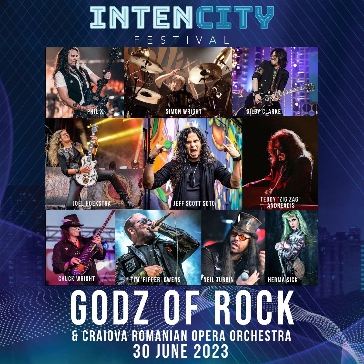 Gods of Rock feat.  Gilby Clarke, Jeff Scott Soto, Tim ‘Ripper’ Owens și headlineri la Intensity Festival din România