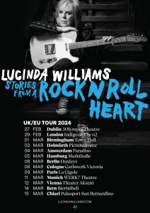 lucinda williams european tour 2023