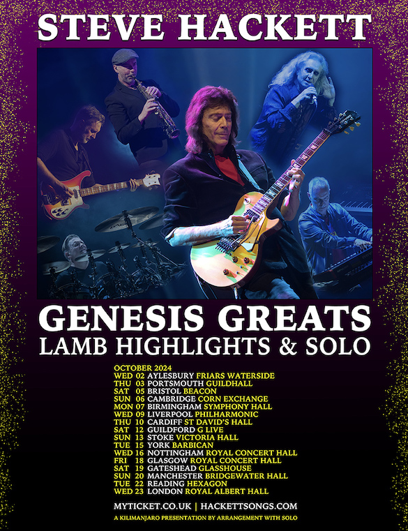 steve hackett genesis tour