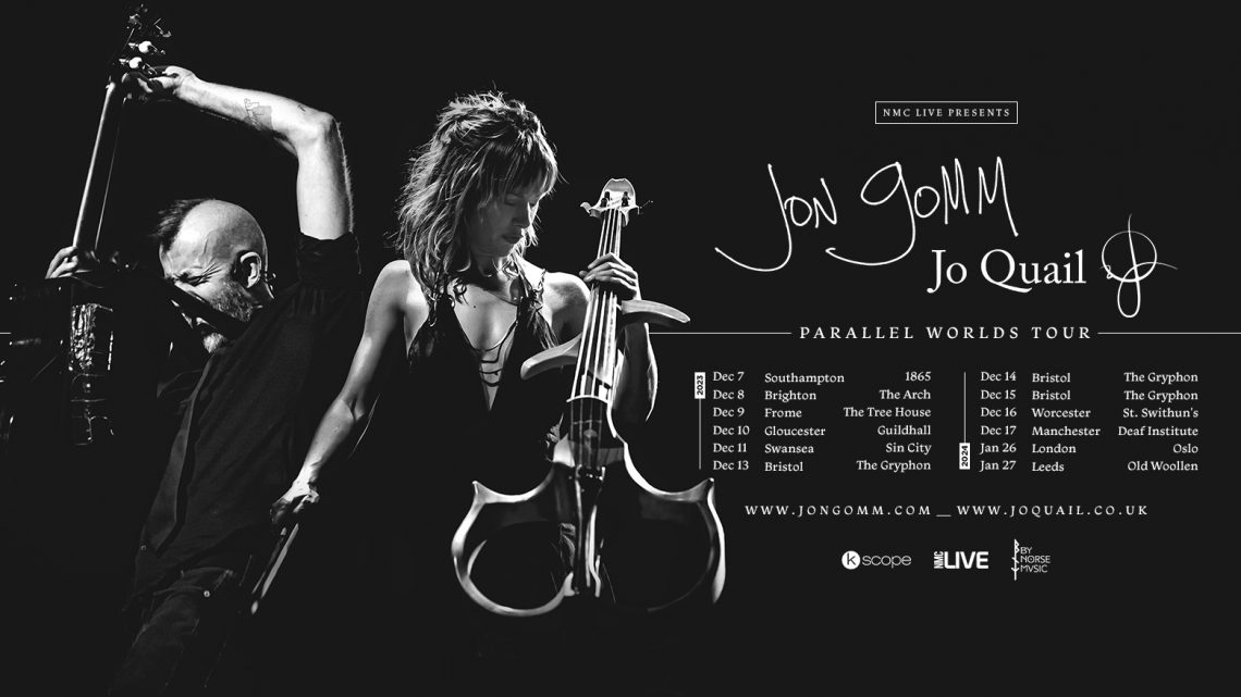 JON GOMM & JO QUAIL ANNOUNCE ‘PARALLEL WORLDS TOUR’