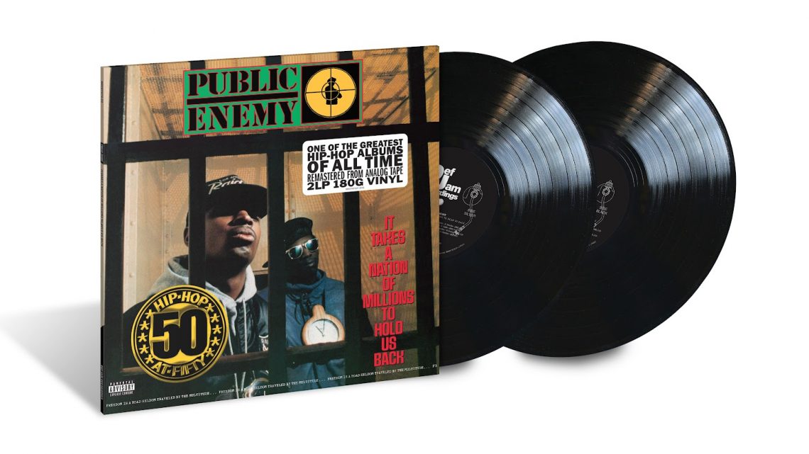 PUBLIC ENEMY TO DROP 35TH ANNIVERSARY EDITION VINYL OF IT TAKES A
