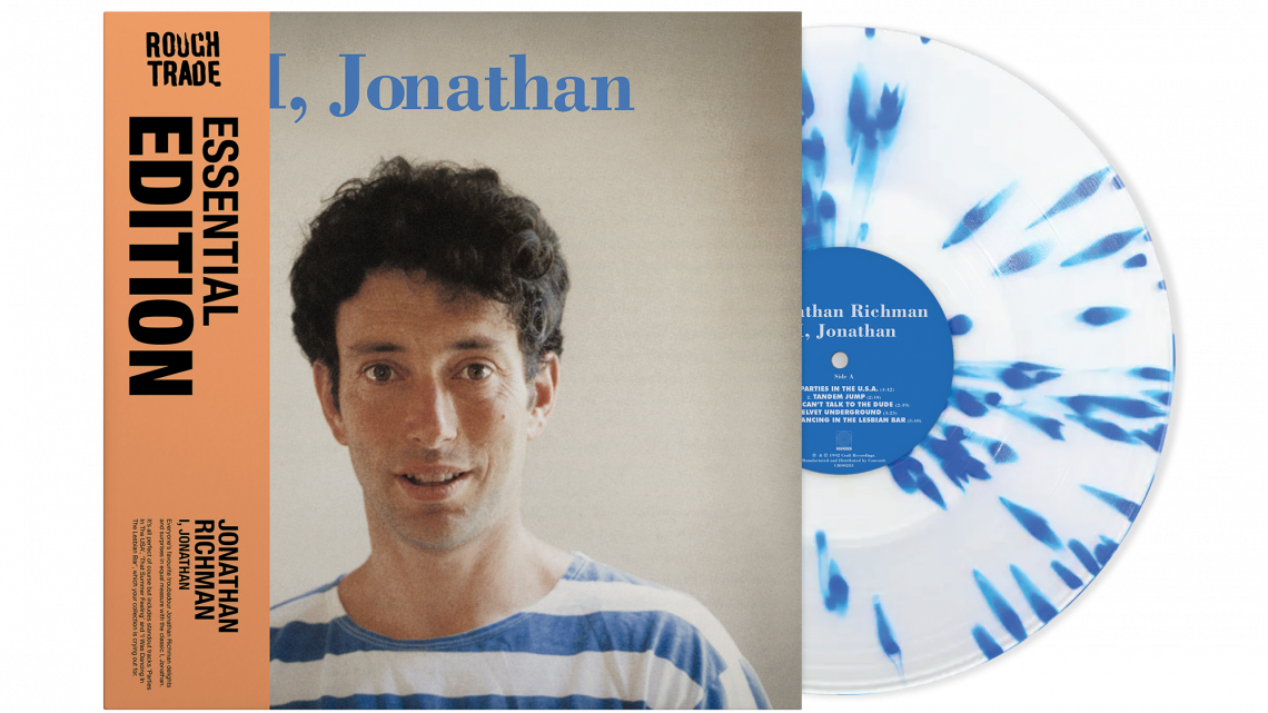 JONATHAN RICHMAN’S I, JONATHAN REISSUED ON COLOURED VINYL EXCLUSIVELY FOR ROUGH TRADE