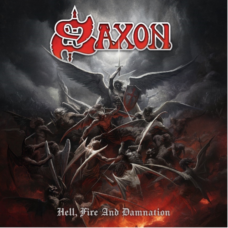 Saxon Announce New Album Hell Fire Damnation Out On 19th January   Saxon Cover 