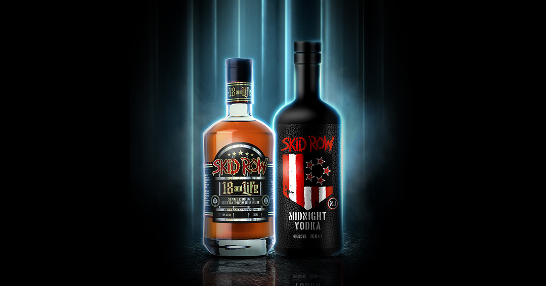 SKID ROW PARTNER WITH SWEDISH LIQUOR PRODUCER BRANDS FOR FANS TO LAUNCH SKID ROW SPIRITS
