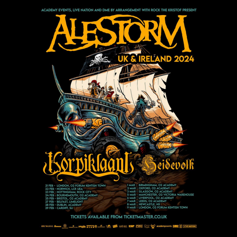 PreOrders for ALESTORM’s New EP, Voyage of the Dead Marauder, Begin