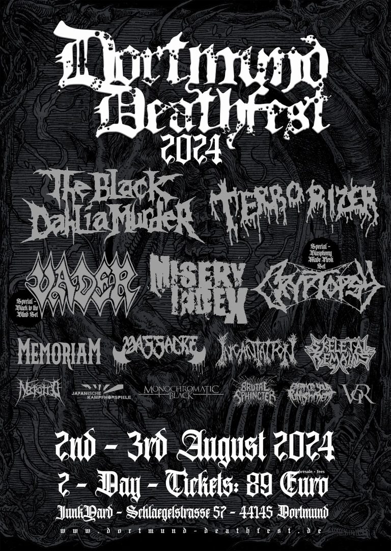 DORTMUND DEATHFEST 2024 UNLEASHES SECOND WAVE OF BANDS All About The Rock