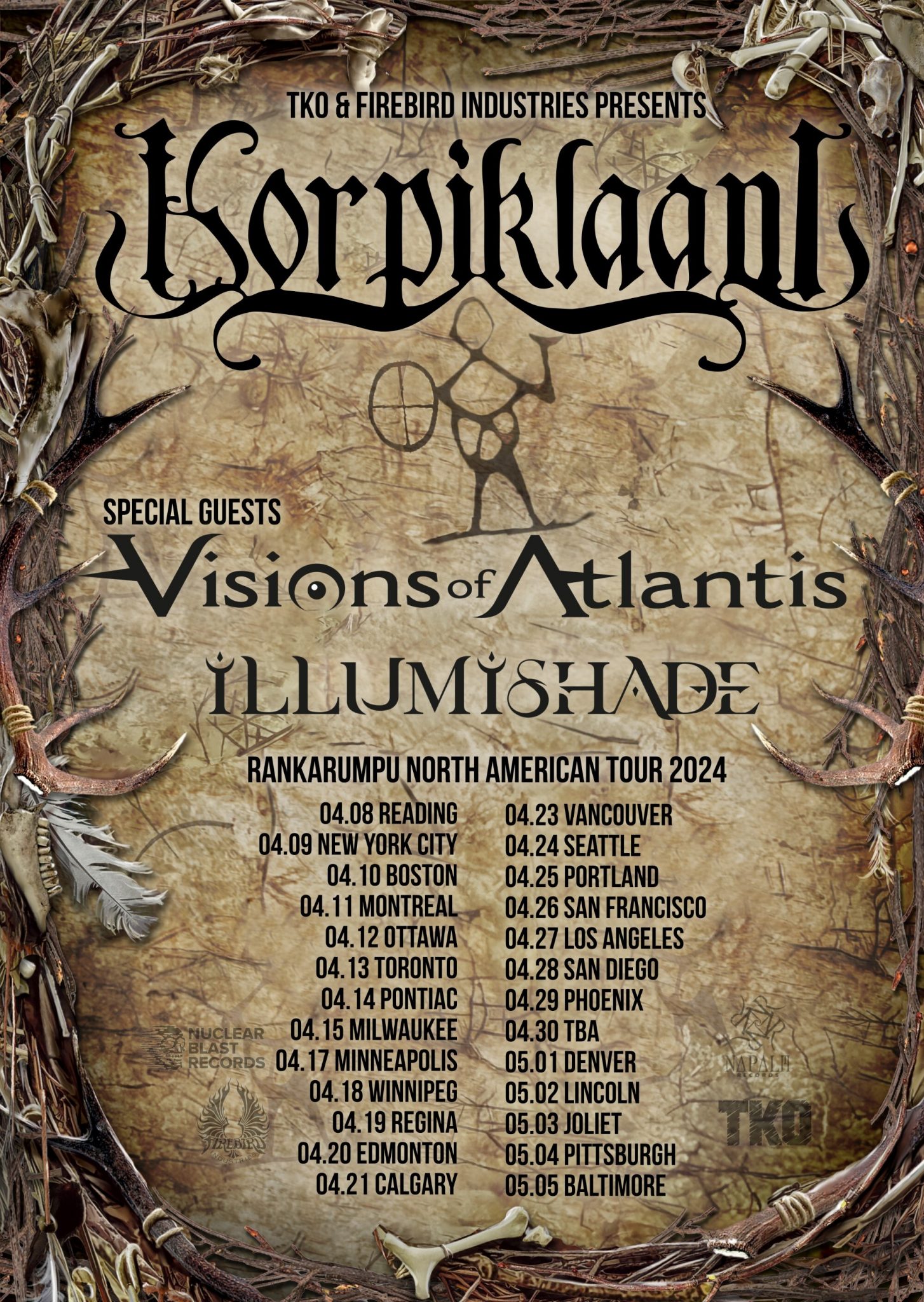 KORPIKLAANI ANNOUNCE NEW ALBUM RANKARUMPU + REVEAL EXTENSIVE TOURING