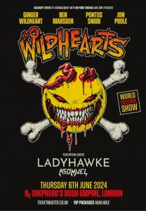 The Wildhearts announce very special London show - All About The Rock