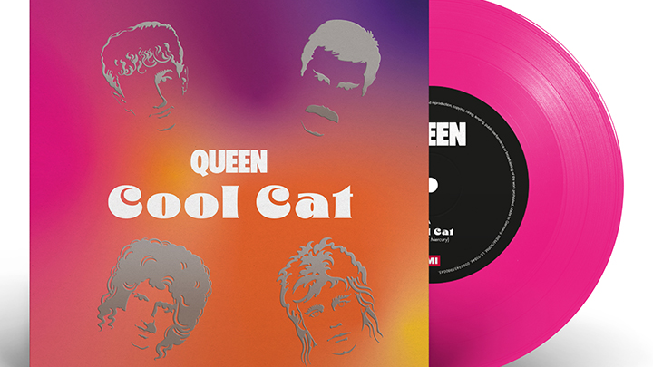 BOWING TO SURGE IN DEMAND  QUEEN TO RELEASE   “COOL CAT” AS LIMITED EDITION 7” PINK VINYL SINGLE