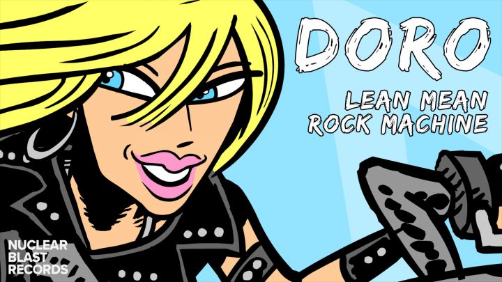 DORO UNLEASHES ANIMATED VIDEO FROM BALÁZS GRÓF FOR ‘LEAN MEAN ROCK MACHINE’