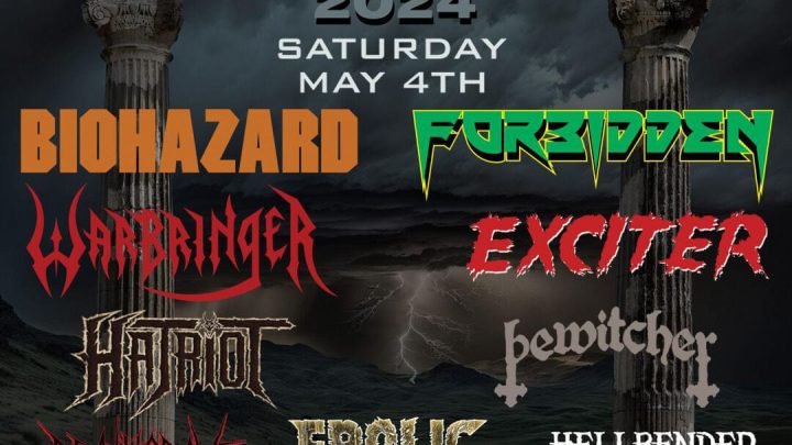 Bay Area Legends FORBIDDEN Annouce OmegAfest Featuring BIOHAZARD, WARBINGER, EXCITER and Five More Bands.