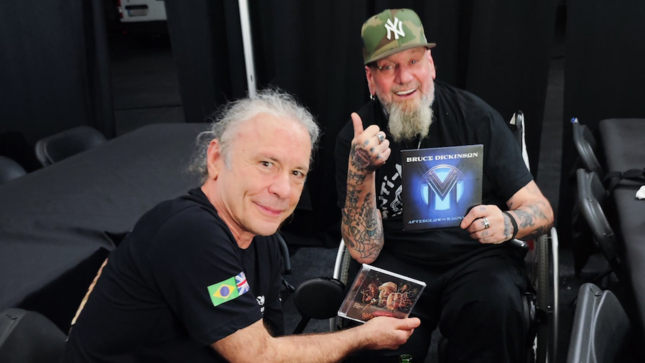 Iron Maiden Lead Singers Meet for the First Time